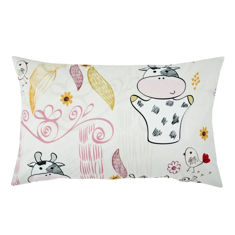 Printed decorative cushion for sofa and kids – 45×70