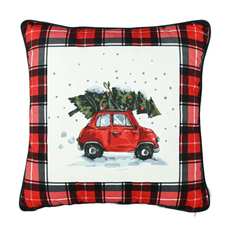 Printed decorative cushion for sofa and kids – 45×45