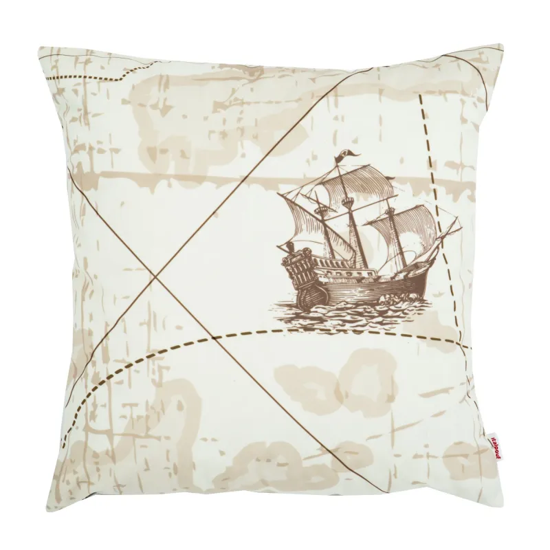 Printed decorative cushion for sofa and kids – 45×45