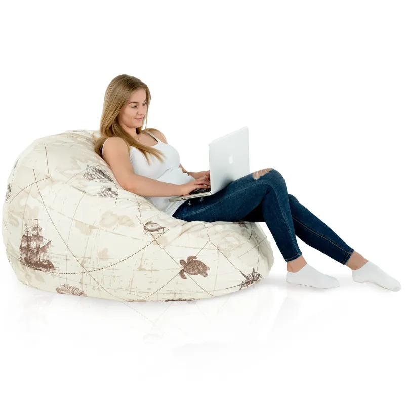 XXL Giant Bean Bag for Adults Premium Prints