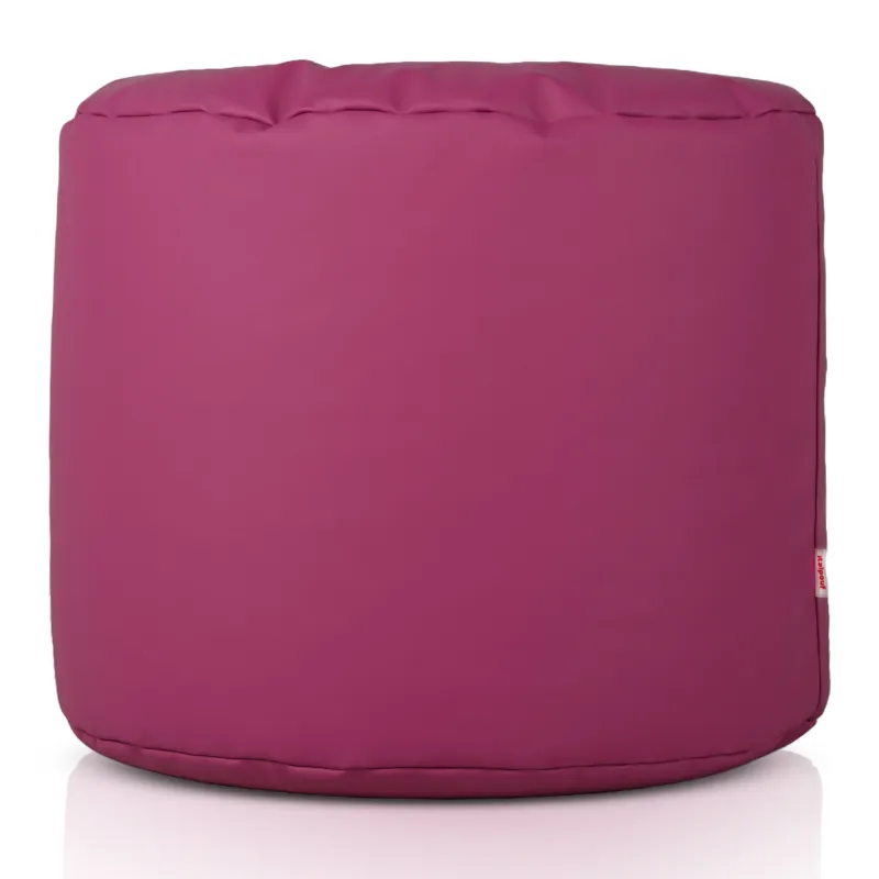 Round Cylinder Pouffe Cilindro Eco-leather | Italpouf