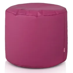 Round Cylinder Pouffe Cilindro Eco-leather | Italpouf