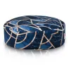 Navy Gold Baroque Vintage Ornament