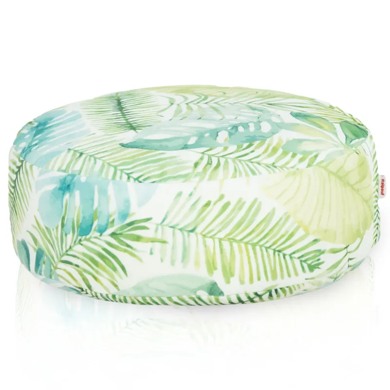 Round Pouf Footstool - Premium Prints Design