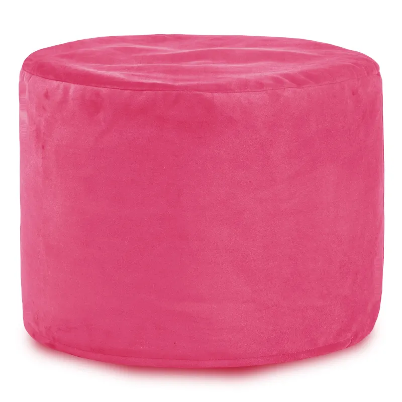 Round Cylinder Pouffe - Soft Velvet – view 13
