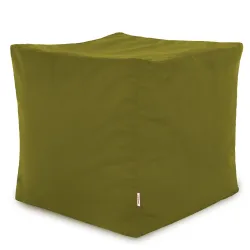 Square Cube Ottoman - Soft Velvet