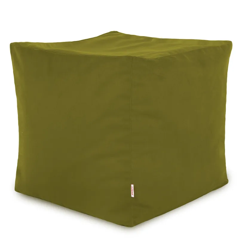 Square Cube Ottoman - Soft Velvet – view 10