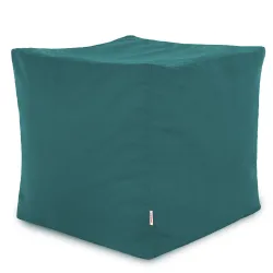 Square Cube Ottoman - Soft Velvet