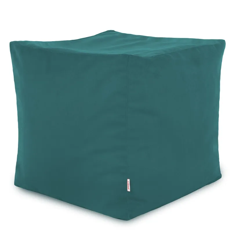Square Cube Ottoman - Soft Velvet – view 9