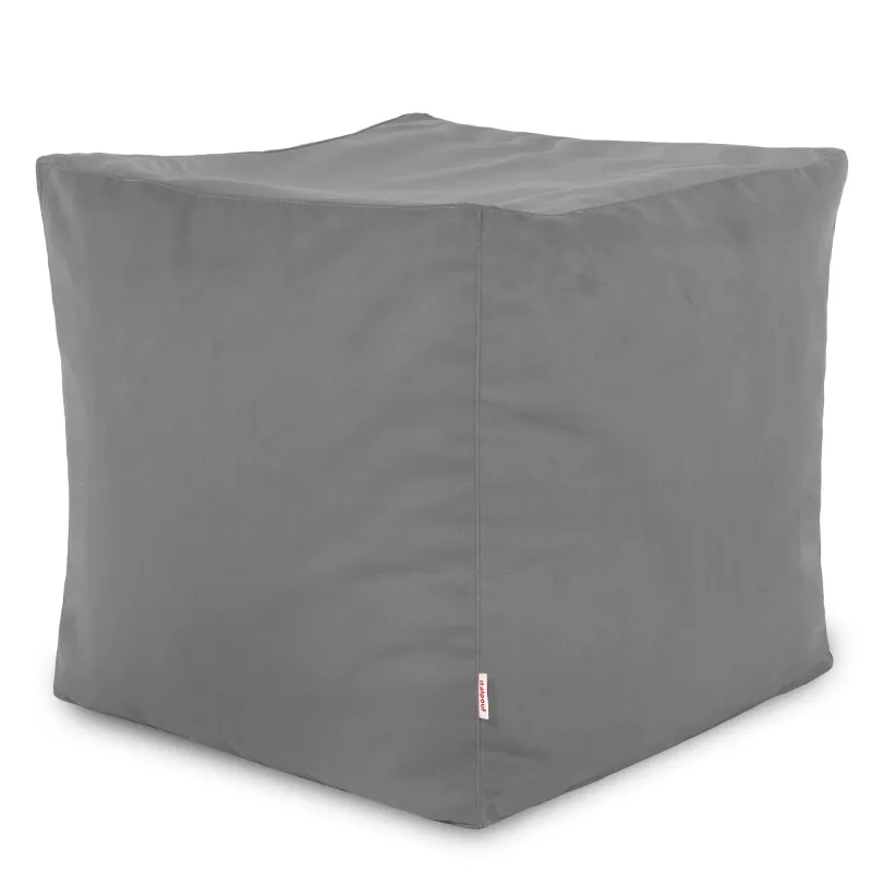 Square Cube Ottoman - Soft Velvet – view 8