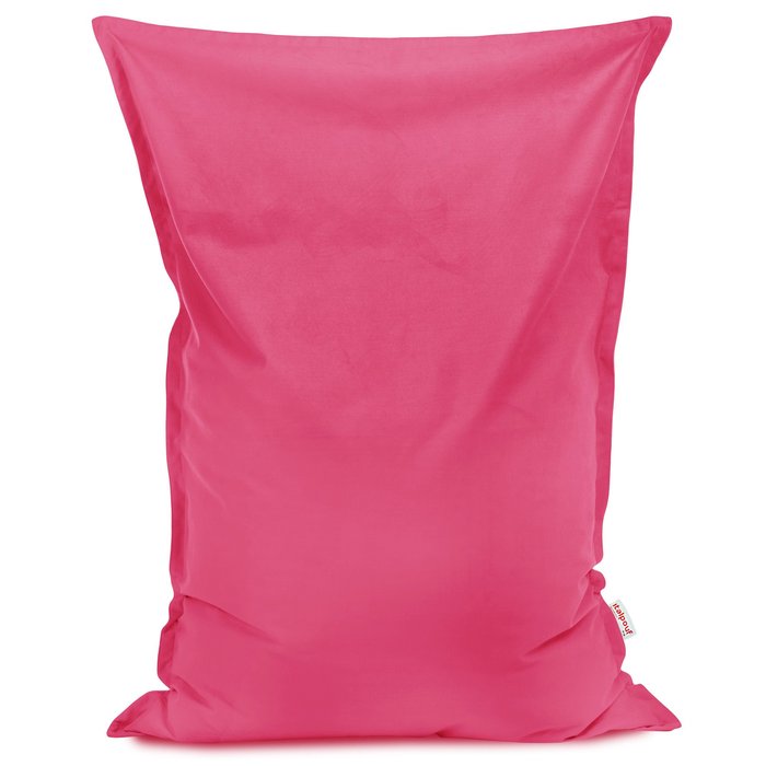 Pink bean bag pillow children velvet
