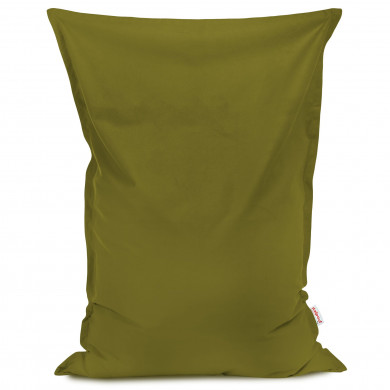 Green bean bag giant pillow velvet