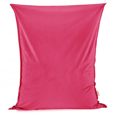 Pink bean bag giant pillow XXL velvet