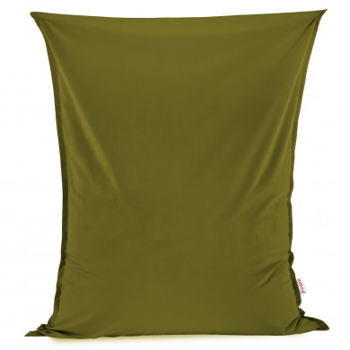 Green bean bag giant pillow XXL velvet