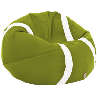 Green Tennis Ball Beanbag Velvet