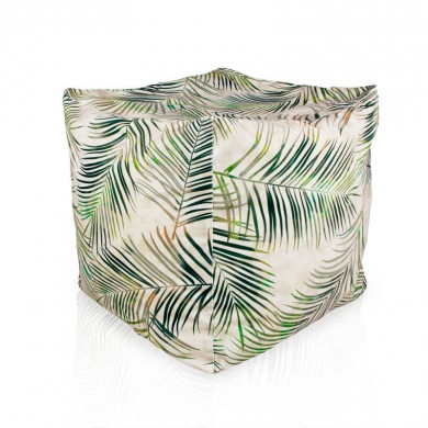 Botanic pouf square outdoor
