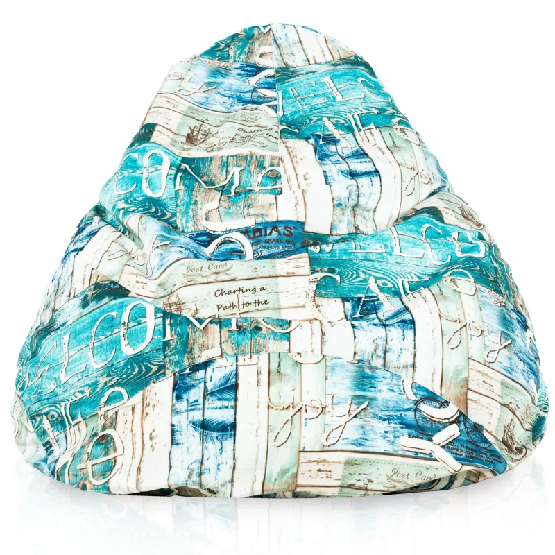 Drop XXL Highback Bean Bag Chair - Premium Printed Fabric – view 36