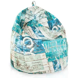 Kids Bean Bag Chair - Premium Printed Fabric
