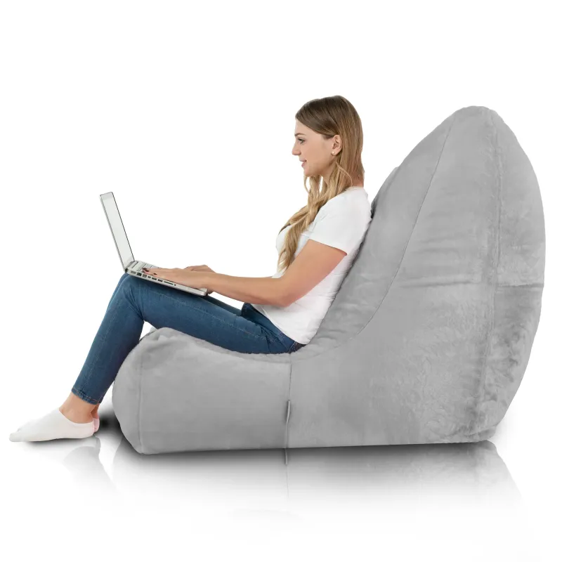 Comfortable bean bag for relaxing in the garden