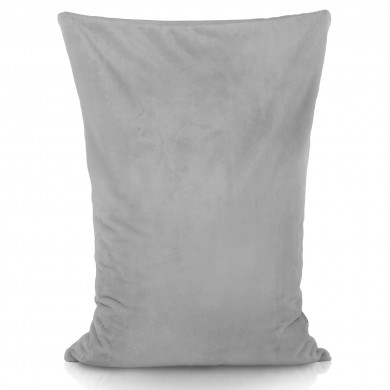 Gray Yeti bean bag giant pillow