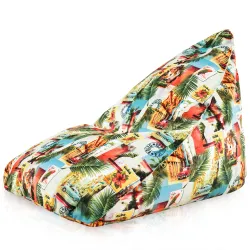 Bermuda XL Floor Seat Bean bag - Premium Printed Fabric