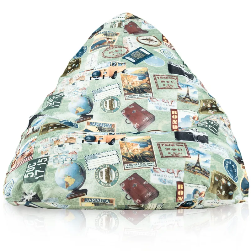 Bermuda XL Floor Seat Bean bag - Premium Printed Fabric – view 34