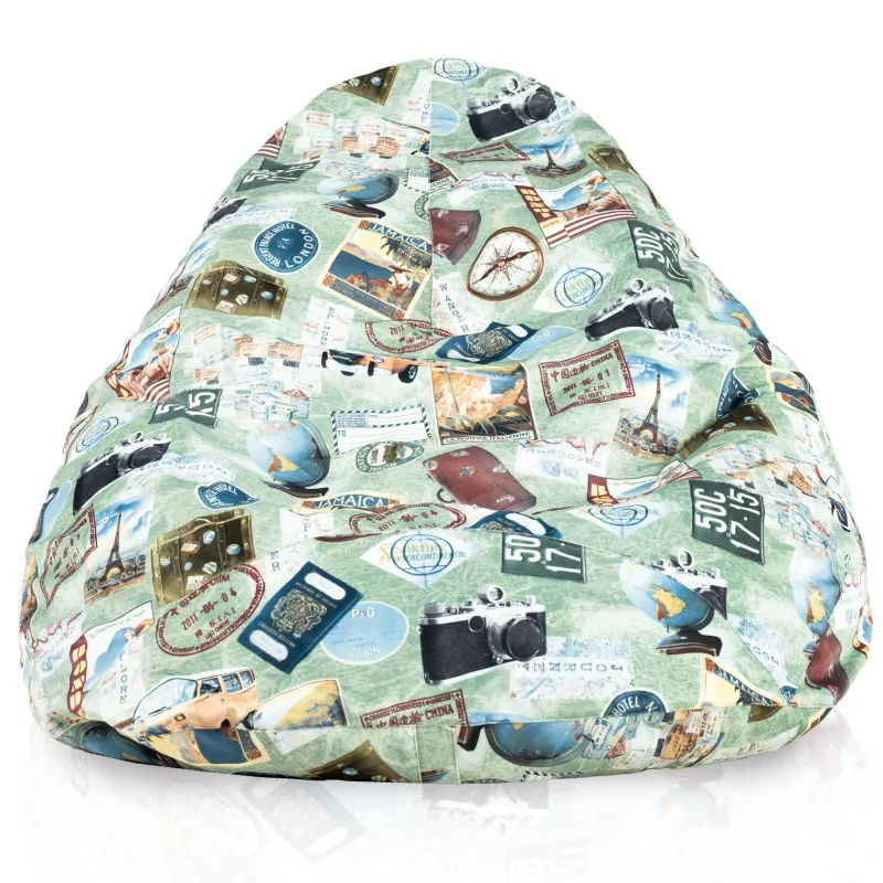 Drop XXL Highback Bean Bag Chair - Premium Printed Fabric – view 34