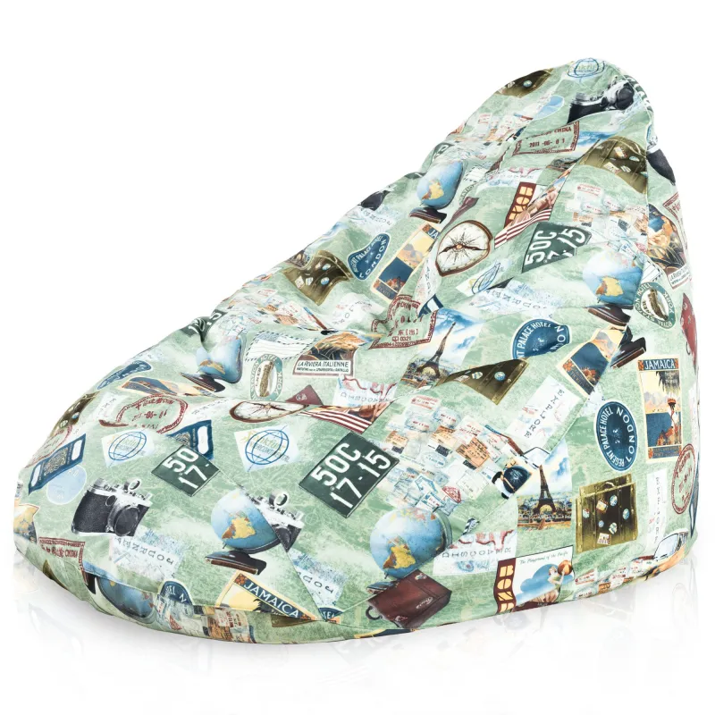 Drop XXL Highback Bean Bag Chair - Premium Printed Fabric – view 8