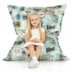Large Floor Cushion XL for Kids - Premium Printed Fabric – view 62