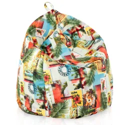Kids Bean Bag Chair - Premium Printed Fabric