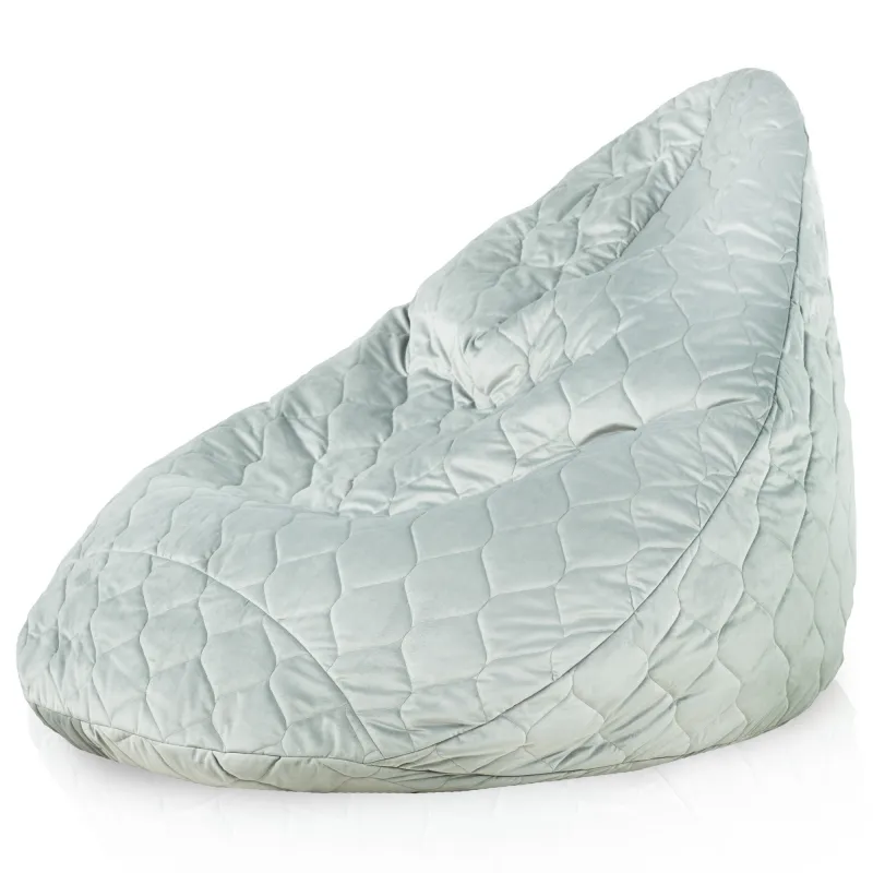 Drop XXL Highback Bean Bag Chair - Soft Velvet – view 6