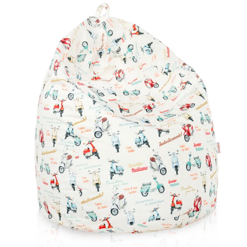 Large Bean Bag Chair XL - Premium Printed Fabric – view 25