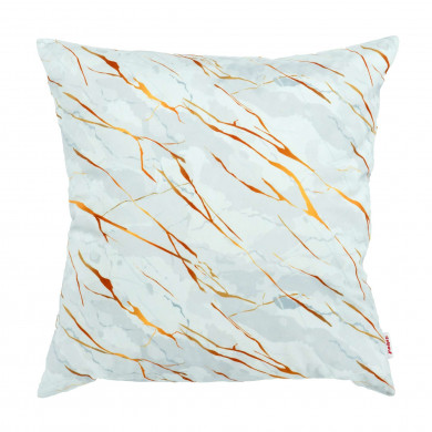 White marble pillow square 