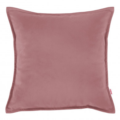 Pastel pink pillow square velvet