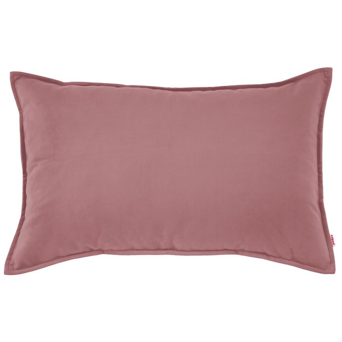 Pastel pink pillow rectangular velvet