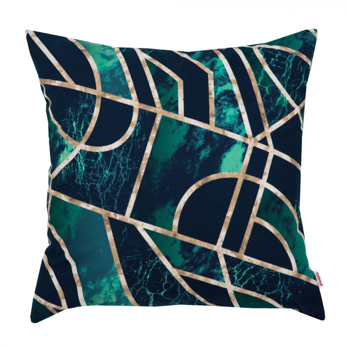 Glamour green pillow square 