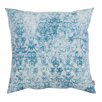 Vintage blue pillow square 