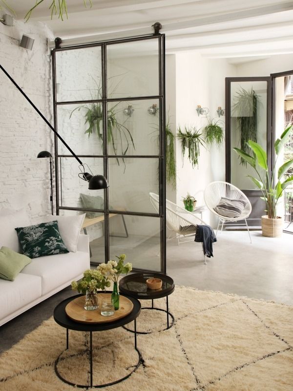 Industrial style in a small flat