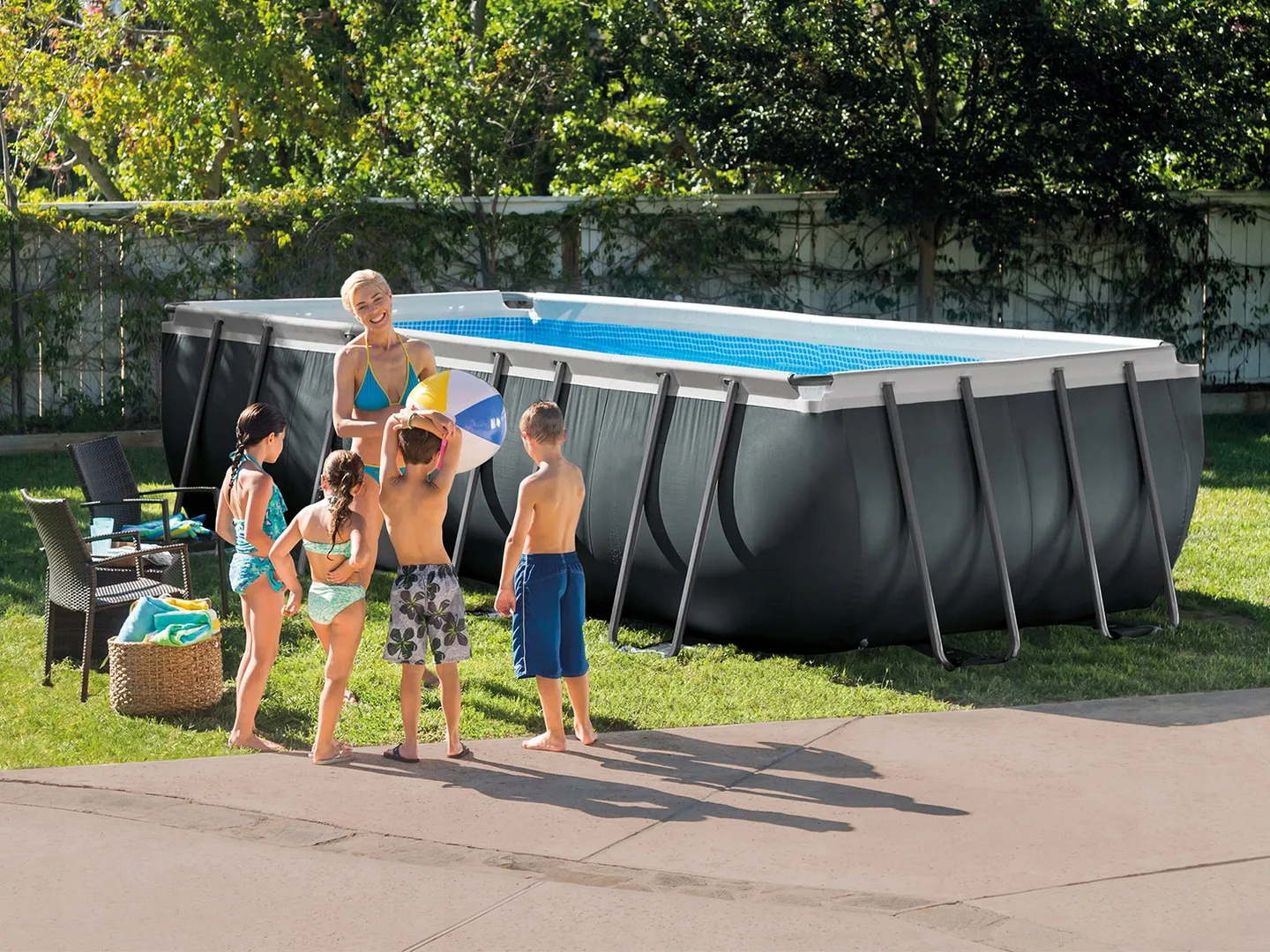 Garden Frame Pool 549 x 274 x 132 cm 18in1 INTEX 26356 - 10