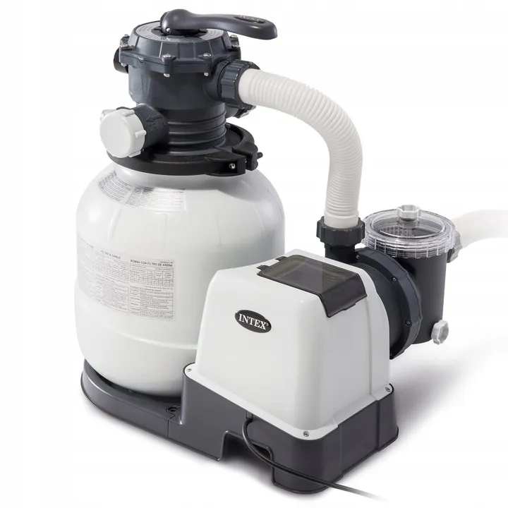 Sand filtering pump 7900 l/h INTEX 26646 + 25 kg sand - 7