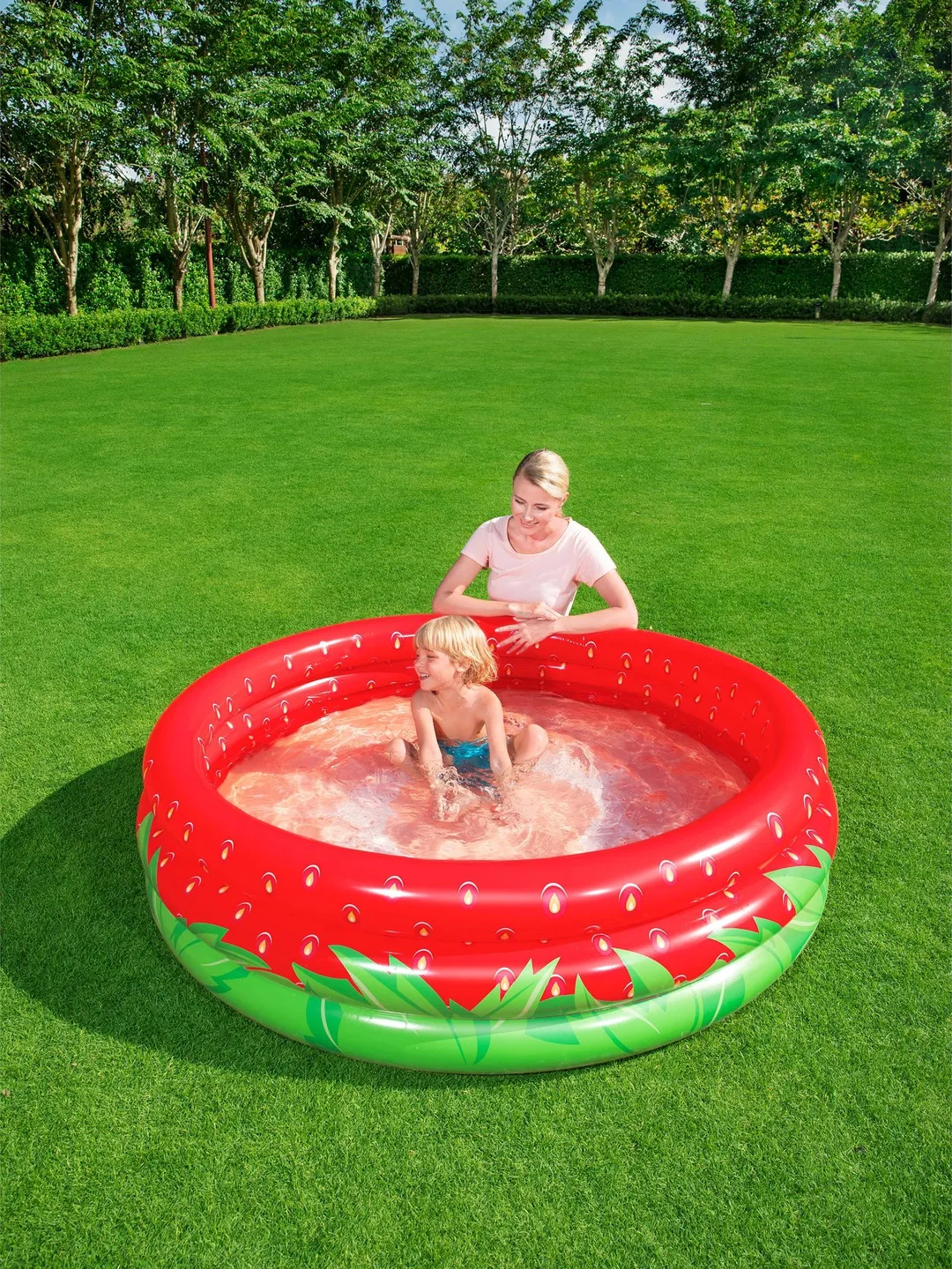 Inflatable Children's Pool 160 x 38 cm Bestway 51145 - 5