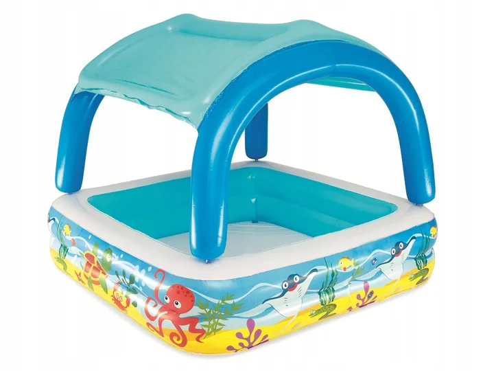 Children's Pool with Roof 140 x 140 x 114 cm Bestway 52192 - 2