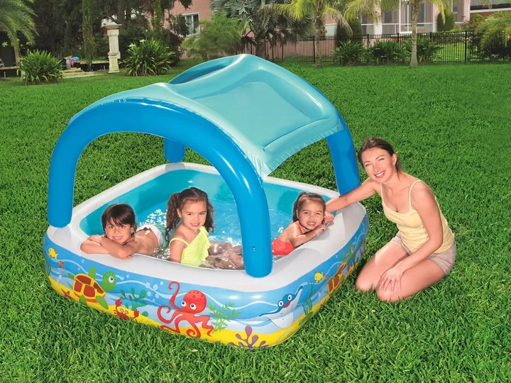 Children's Pool with Roof 140 x 140 x 114 cm Bestway 52192 - 6