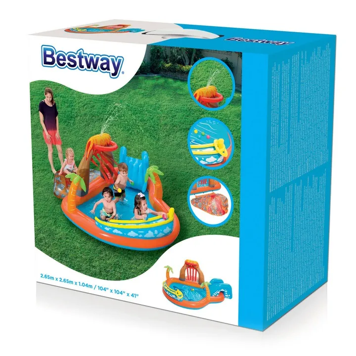 Inflatable Play Center Lava Lagoon 265 x 265 x 104 cm Bestway 53069 - 4