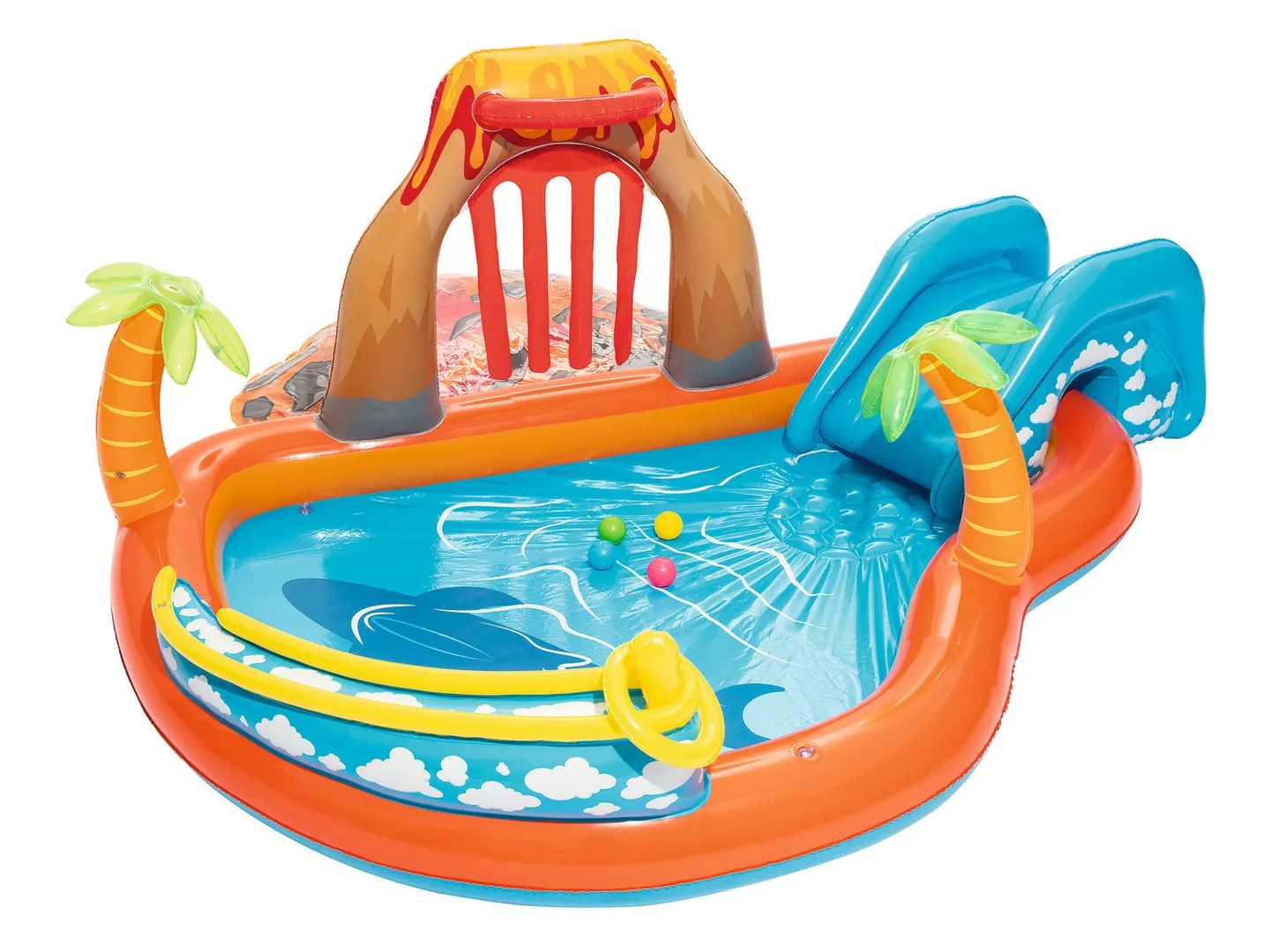 Inflatable Play Center Lava Lagoon 265 x 265 x 104 cm Bestway 53069 - 7