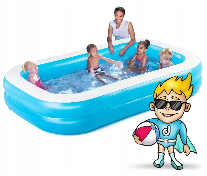 Bestway 54006 Family Inflatable Pool 262 x 175 x 51 cm - 3