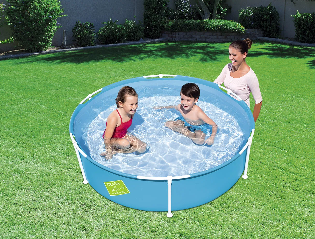 Round Frame Pool for Kids 152 x 38 cm Bestway 56283 - 4