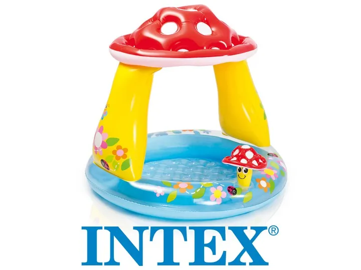 Inflatable Mushroom Pool for Children 102 x 89 cm INTEX 57114 - 2