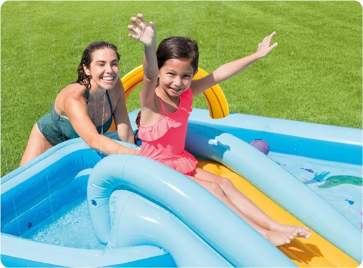 Inflatable Jungle Playground 244 x 198 x 71 cm Intex 57161 - 3
