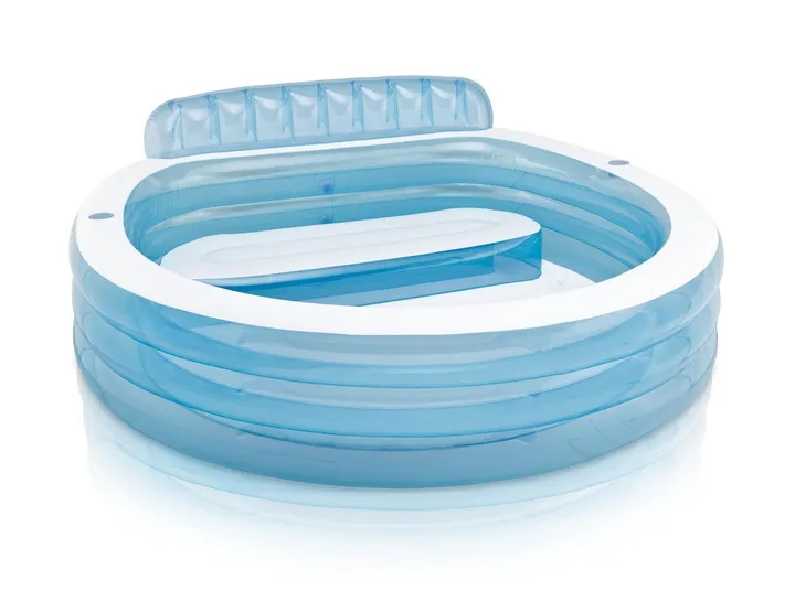 Inflatable Pool with Bench 229 x 218 x 79 cm INTEX 57190 - 2